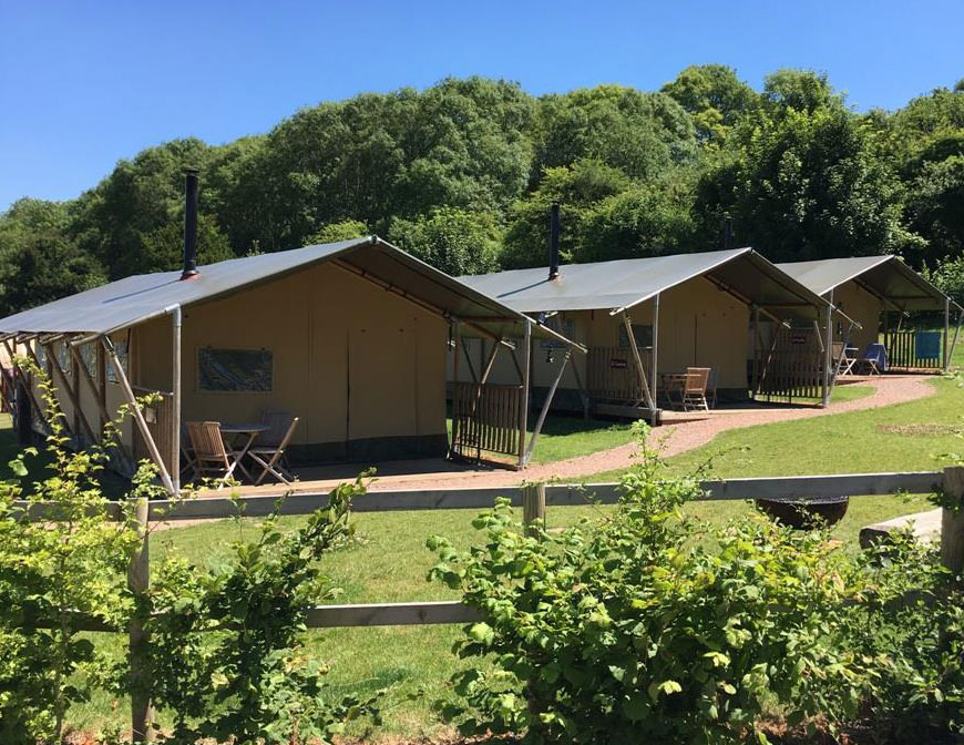 John Lewis safari tents