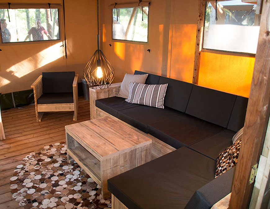 Safari Tent Corner Sofas