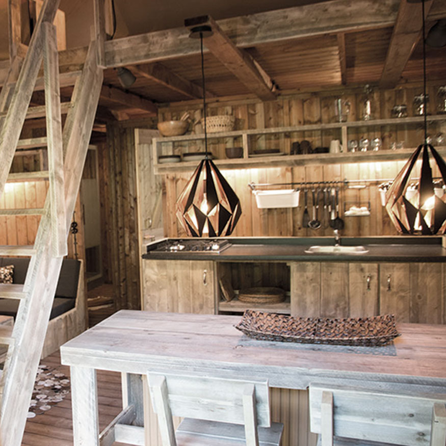 Safari Tent Kitchen Range