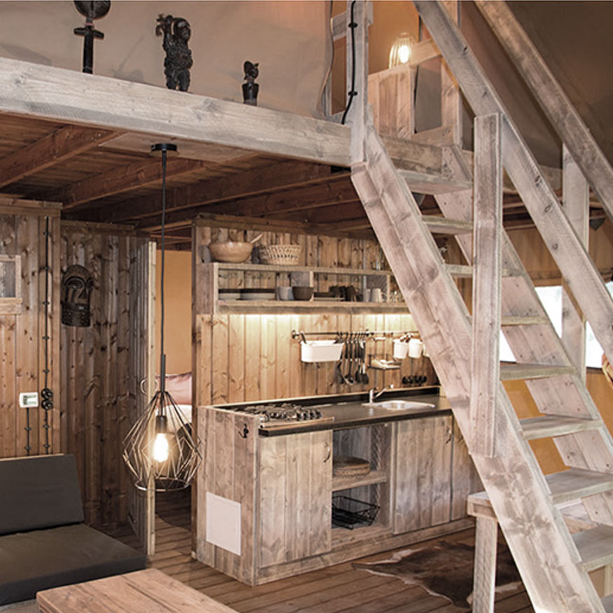 Safari Tent Kitchen Range