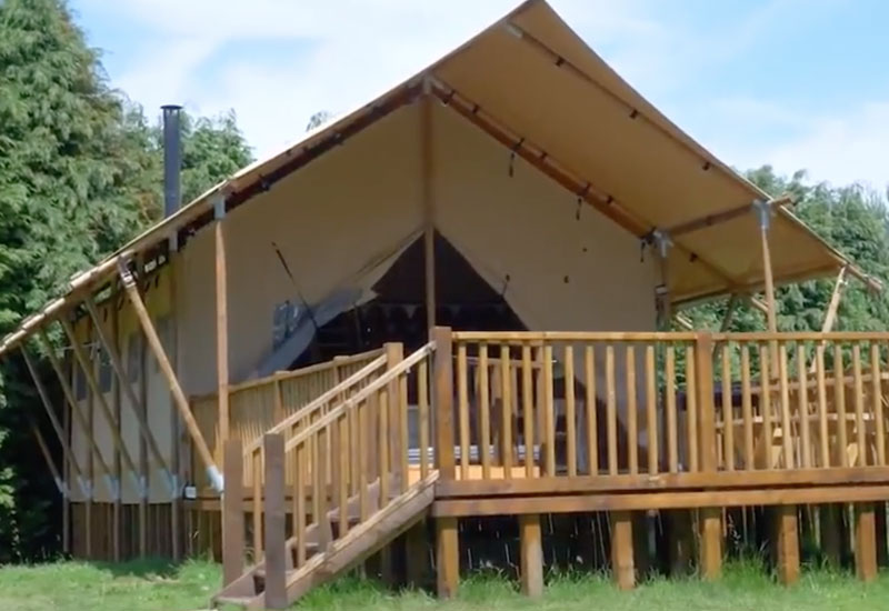 Safari lodge video link